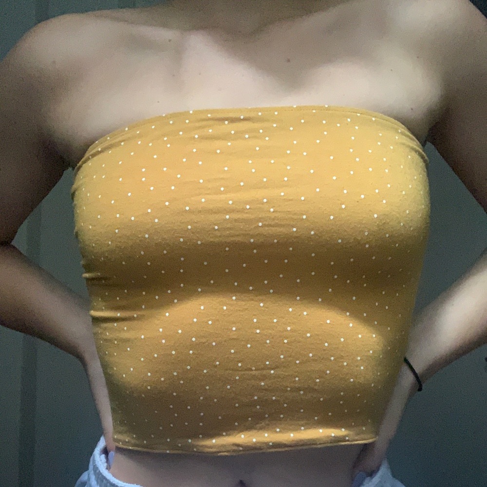 American Eagle Reversible Yellow Tube Top